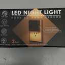 Night Lights Plug into Wall, LED Night Light 2 Pack, Soft Glow Night Lights with Dusk to Dawn Sensor, 3-Level Dimmable Nightlight, Up & Down Lighting Night Lights for Bedroom, Bathroom, Hallway (Cream)