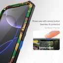 Lunivop Compatible with iPhone 17 Pro max Case Heavy Duty Protection Dustproof Built in Screen Protector Rugged Stand 360 Full Body Military Grade Metal Bumper Phone Cases (Camouflage 2025)
