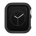 WITHit Protective Glass Cover with Integrated Bumper, Compatible with Apple Watch, 38mm, Gold/Rose Gold – Seamless Fit, Easy Installation, Screen Protector and Bumper for Apple Watch 2 Pack Black