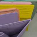 Collapsible Fabric Storage Cubes Organizer with Handles, Sturdy Storage Bins 10x10x10 Inches