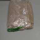 ZALL Tan Waffle Bath Mat,Super Absorbent Non Slip Bathroom Rug,Brown 17x24inch,Machine Washable Ultra Soft Floor Mats