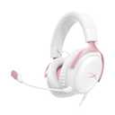 HyperX Cloud III  Wired Gaming Headset, PC, PS5, Xbox Series X|S, Angled 53mm Drivers, DTS, Memory Foam, Durable Frame, Ultra-Clear 10mm Mic, USB-C, USB-A, 3.5mm  Pink
