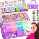 Nano Tape Bubble Kit with Purple Box, Squishy Making Maker Kit, Birthday Gifts Toys for 4 5 6 7 8 9 10 11 12 Year Old Girls Girl, Kids Toys for Girls 4-6 6-8 7-8 8-10 10-12