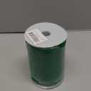 LEREATI Satin Bias Tape Double Fold 1 Inch x 55 Yards, Bias Tape for Sewing, Polyester Quilt Binding Tape, Piping Trim Fabric Tape for Hemming, Seaming, DIY Crafts (Green)