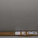 Ivilon Window Curtain Rod Decorative End Cap Design, 1 Inch Rod, 48 to 86 Inch. Warm Gold