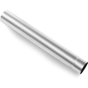 2.5 Inch Exhaust Pipe, 2.5'' Stainless Steel Straight DIY Custom Mandrel Exhaust Pipe, 18 Inch Length, 2.5'' OD Mandrel Straight Pipe