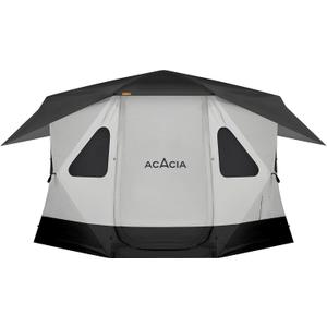 Space Acacia Lite Camping Tent | 4-5 Person Pop Up Tents for Camping | Lightweight & Durable Beach Tent | Level 7 Wind Resistance, UPF 50+ | Quick Setup for Camping & Backyard, Space Acacia Lite-Moonstone