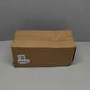 Artificial Peonies Silk Flowers in Glass Vase Faux Flowers Bouquets Modern Penoy Arrangement 4 Pack for Home Decoration Table Centerpiece (Rose Red)