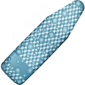 Ironing Board Cover and Pad, 21x57 Extra Large Thick Iron Padding, Scorch & Stain Resistant Ironing board cover, Heavy Duty Iron Board Padded with Adjustable Fasteners Elastic Edge, Berry Blue