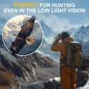 10x25 Binoculars for Adults High Powered - Compact Binocular for Kids Easy Focus with Long Range View - Small Binoculars for Bird Watching Cruise Ship Hunting Travel Sports