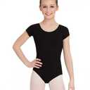 Capezio Big Girls' Classic Short Sleeve Leotard S