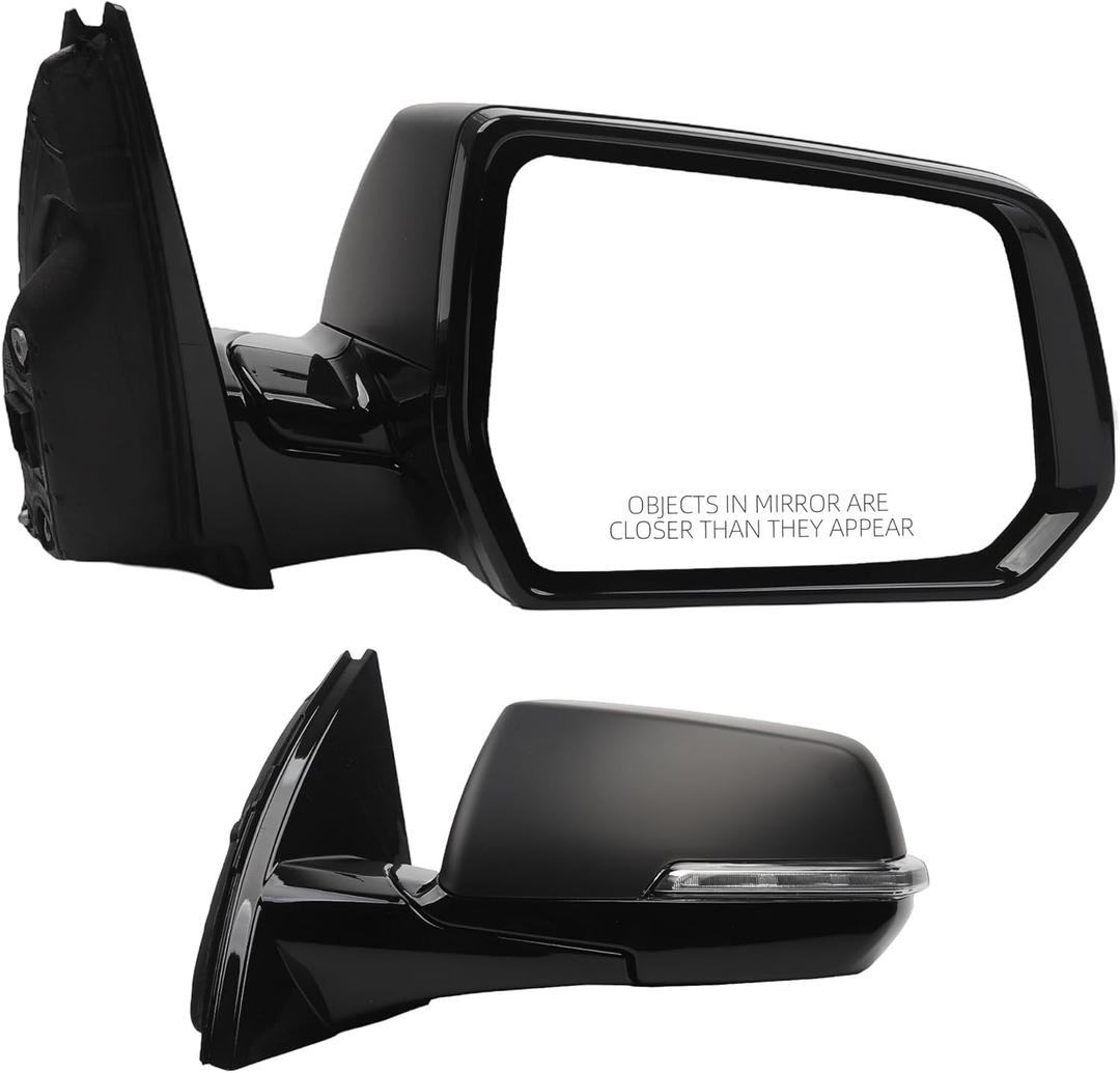 Dasbecan Right Side Mirror Fit 2018 2019 Chevrolet Traverse Power Heated Door Mirror