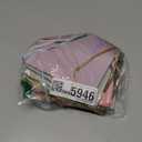 PerKoop 12 Pcs Jumbo Book Covers Stretchable Fabric School Book Protector Reusable Washable Cover Protector for Most Hardcover Textbooks(Morandi Color,6 x 9 Inch)