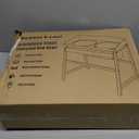 Spill Proof Tilted Elevated Dog Bowls for Large Breed, 15 Tall Raised Dog Bowl with Stand, Stainless Steel Dog Food Bowl & Water Bowl Set for Indoor & Outdoor Use, Easy Clean Large Dog Bowl Dog Dish