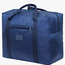 Travel Duffel Bag Lightweight Foldable Travel Bag for Women and Men Waterproof Tote Carry On Luggage Bag Weekender Overnight Bag (Blue), Size -17.5x20.5