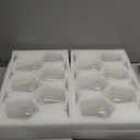 HAKEEMI Red/White Wine Glasses Set of 12, 12 oz Clear Wine Glasses with Stem, Dishwasher Safe