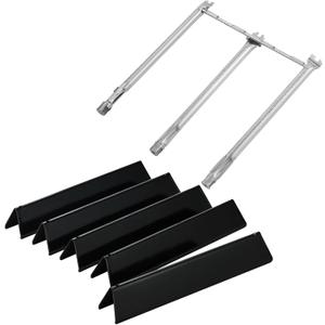 7636 Flavorizer Bars 68950 Burner Replacement for Weber Spirit II E-310 GS4 Grill Parts Weber Spirit 300 Series E310 E320 E330 Grill Replacement Parts Weber 69787 69797 Spirit 2 Grill Part Burner Tube