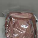 SENQI Retro Bicycle Rack Bag Leather Rear Rack Bike Bags Robust Rear Seatpost Bag for Retro Bicycle Saddle Rack Accessories (Brown)