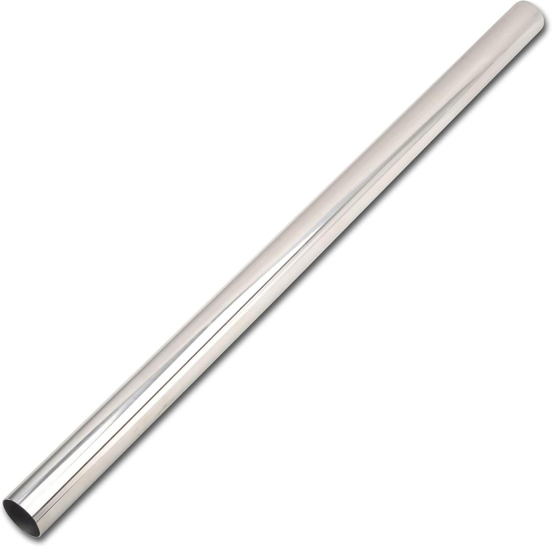 3 Inch Straight DIY Custom Mandrel Exhaust Pipe Tube Pipe, T304 Stainless Steel, Universal Fit, 48 Inch/4FT Length, 3'' OD Mandrel Straight Pipe - 1PC