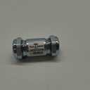 Eastman 4-3/8 Inch Long Pattern Compression Coupling, 1 Inch IPS, Galvanized Steel, 20566