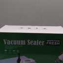 Compact Vacuum Sealer for Food, Handheld Saver Vacuum Sealer Machine with 30 Reusable Bags for Preservation & Fresh White