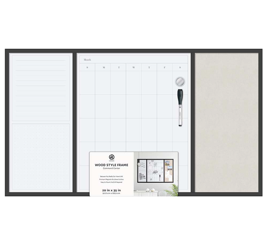 U Brands 20X35 Command Center Board