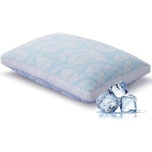 Cotelovo Shredded Memory Foam Cooling Soft Bamboo Viscose Pillow Adjustable Hypoallergenic Hotel Quality Pillow for Stomach, Back or Side Sleeper, Oeko-TEX Certified King Size (King 1 Pack)