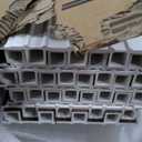 LARWORKS WPC Slat Wall Panels 8 Pack 96" x 6.6", Waterproof Fluted Wall Paneling, Accent 3D Wall Panel for Wall Decor, Bathroom, Bedroom, Office - High Grille Walnut (Cover Approx.35 sq.ft)