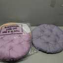 Tinideya 24 Pcs Floor Cushions Classroom,Medium 15.7 Inch,Pink-Purple