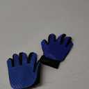 Cat & Dog Grooming Gloves for Shedding - Efficient Deshedding Pet Grooming Gloves 2-in-1 Deshedding Brush & Massage Mitt-Safe for Dogs & Cats (1 Pair Blue)