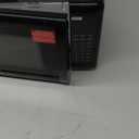 Emerson MW7302B Compact Countertop Microwave Oven with Touch Control, LED Display, 700W, 10 Power Levels, 6 Auto Menus, Glass Turntable and Child Safe Lock, 0.7 Cu., Ft. Black