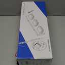 Modern LED Small Bathroom Lights Fixtures 3-Light,Stainless Steel Chrome Acrylic Wall Lighting,Vanity Lights for Bathroom Over Mirror 6000K 16in (16.14 in)