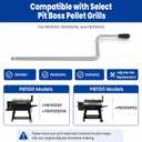 18'' Flame Broiler Adjusting Bar for Pit Boss PB1100SP PB100SPW PB1150PS2