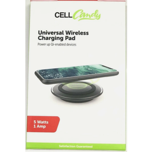 Cell Candy Universal Wireless Charging Pad for Qi-enabled Devices 5W 1A New