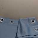 NICETOWN 100% Blackout Curtains for Windows, Pack of 2, 70" W x 108" L, Smoky Blue, Super Heavy-Duty Black Lined Total Darkness Drapes for Bedroom, Privacy Assured Window Treatment for Patio