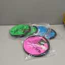 Hyper Pet Flippy Flopper 9" Flying Disc Soft Dog Toy, Floats in Water & Safe on Teeth, for All Breeds, Pack of 5 