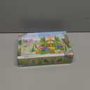 Coodoo Dinosaur Toys Magnetic Tiles - Magnet Building Blocks for Toddler Kids Toys STEM Sensory Outdoor Toy for 3+ Year Old Boys and Girls, Dinosaur World Creative Games Kids (Multicolored-1)