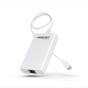 Gigabit PoE to USB C Converter for Smart Phone/Tablet, USB-C to Ethernet Adapter with 60W Charging, Power & Data 2-in-1 RJ45 Port to Type-C Adapter, 10/100/1000Mbps High Speed Plug & Play,IEEE802.3bt