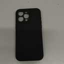 LOVE 3000 Designed for iPhone 15 Pro Max Case, Premium Silicone with [Soft Anti-Scratch Microfiber Lining] Shockproof Protective Phone Case for Men Women Girls 6.7", Black