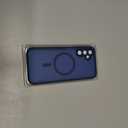 LeYi for Galaxy A14-5G Phone Case: Samsung Galaxy A14 Case [Magnet Fit] with 2X Screen Protector, [Camera Bump Protection] Frosted Translucent Soft & Protection para A14 Samsung Phone Case, Blue