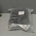 Portable Inflatable Seat Cushion, Airplane Travel Cushion Kit with Storage Pouch, Eye Mask & Earplugs, Fits Airplane Seat/Car/Office/Chairs (36 Air Cells)