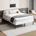 UOMEUR 9 Inch Queen Box Spring, 3000 LBS Heavy Duty Metal Mattress Foundation with Fabric Cover