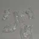 Welnove Gel Toe Separator, 12 Pack Pinky Toe Spacers, Aloe Vera Extract Infused Silicone Little Toe Spacers, Bunion Corrector, Bunion Cushions Pads for Preventing Rubbing & Relieve Pressure