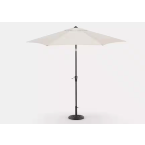 LIVING ACCENTS, 9 ft. Market Tiltable Patio Umbrella, Beige