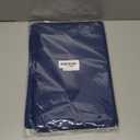 Cloth Placemats Set of 6, Cotton Linen Blend Machine Washable Durable Linen Table Mats, Heat Resistant Placemats Wrinkle Free Place Mats for Dining Table, Easy to Clean (Navy Blue, 6)