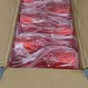 XKXKKE 48 Pcs Red Plastic Wine Glasses, Plastic Water Goblets for Parties, Stemmed Drinking Glasses for Wedding Reception, Grand Event Party Bar Supplies Reusable Drinking Cups