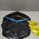 4 Pcs 22 Inches Black Graduation Cap Balloons Large Academic Grad Hat Mylar Foil Balloons with Tassel Design Balloons Decor for Party Ceremony Decorations Supplies