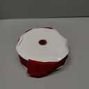 TONIFUL Red Velvet Ribbon 2 Inch x 25yds, Wide Valentine Ribbon for Christmas Wreath Decoration Handmade Craft Ornaments Gift Wrapping & Bow Making, Anniversary Wedding Bouquet Packaging