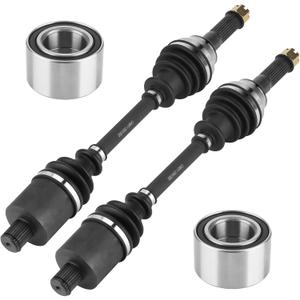 Rear Left or Right CV Axle & Wheel Bearing Kit for Polaris Sportsman 570/450/ETX Trail SP ETX EPS HO 2015 2016 2017 2018 2019 2020 2021 2022, 2 CV Axles and 2 Wheel Bearings