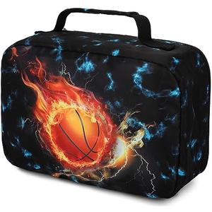 LEDAOU Lunch Bag Kids Insulated Lunch Box Girl Boy Insulated Reusable Lunch Bag for School Picnic Hiking Work
